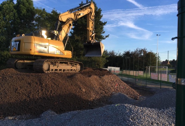 Entreprise de terrassement &agrave; Mons