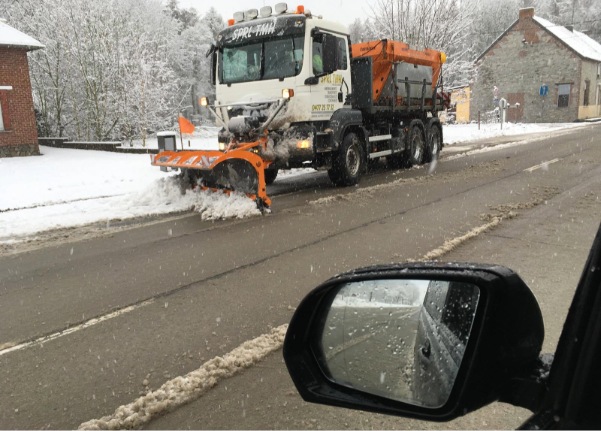 Service de déneigement à Mons